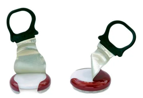 Ring-pull beer caps Stock Photos