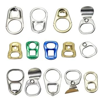 Ring pull can opener Stock Photos