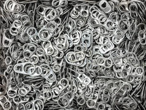 Ring pull can opener Stock Photos