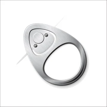 Ring Pull 스톡 일러스트