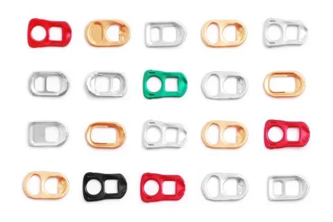 Ring pull Foto stock