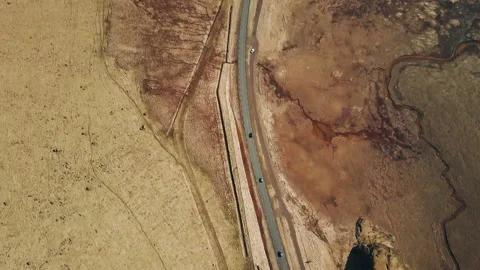 Ring road through Iceland Stock Footage 154853727