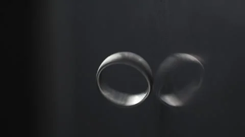 Ring rotating slow motion in studio Stock Footage 278296383