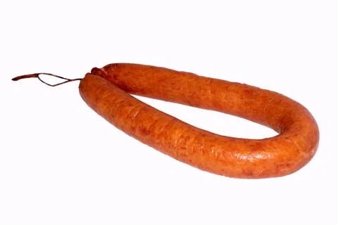 Ring sausage Stock Photos