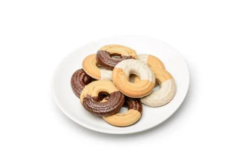 Ring Shaped Biscuits Stockfoto's