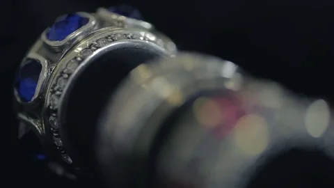 Ring showcase 스톡 동영상 73188487