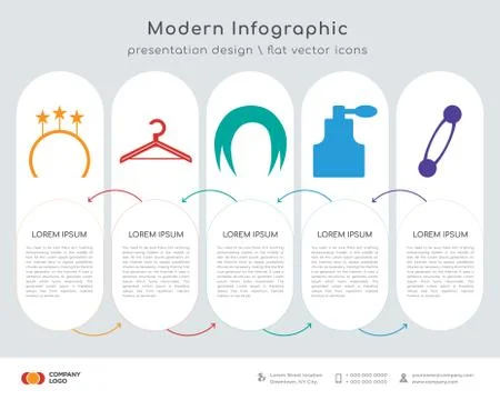 Ring side view infographics design Stockillustratie