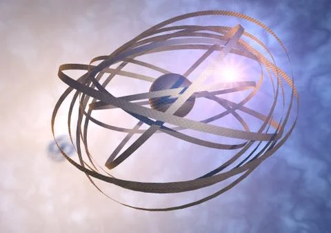 Ring system Stock Illustration