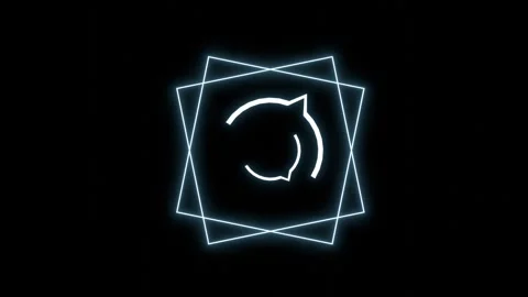 The Ring Tracker and round blue cube HUD elements light up Stock Footage 272195443