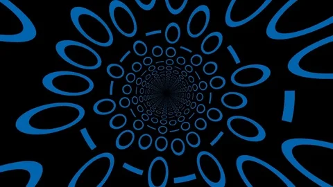 Ring tunnel Video stock 77493024