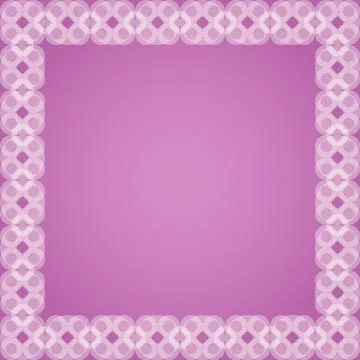 Ring vector quadratic frame Stock Illustration