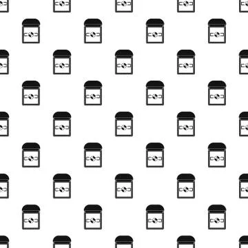 Ring in a velvet box pattern Illustrazione stock