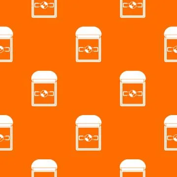 Ring in a velvet box pattern seamless Stock Illustration