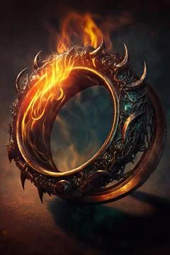 Ring of warmth Stock Illustration