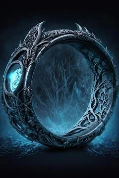 Ring of x ray vision Stock Illustration