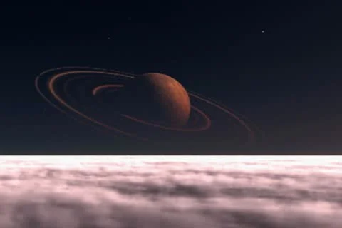 RingedPlanet SD 15 2997 Video stock 10595694