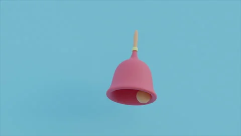 Ringing bell 4K UHD 3D Motion Graphics Design 스톡 동영상 195959565