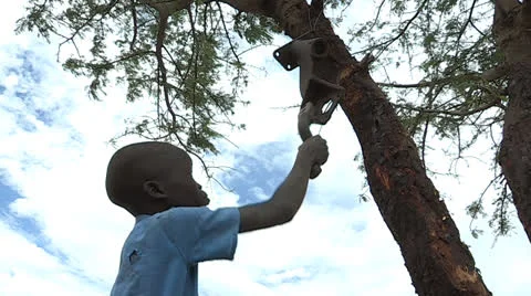 Ringing the "Bell" Stock Footage 24148158