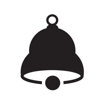 Ringing bell icon Illustrazione stock