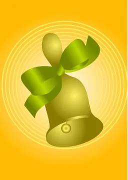 Ringing bell Stock Illustration