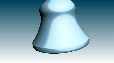 Ringing bell with sound Stock Footage 562283