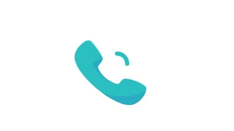 Ringing phone icon Ideas for Talking to Support to help resolve the problem Stock-Footage 240595836