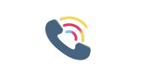 Ringing phone icon Ideas for Talking to Support to help resolve the problem Stock-Footage 240595838
