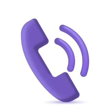 Ringing phone icon Stock Illustration