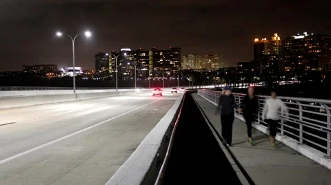 Ringling Bridge Looking East Stock Footage 40632218