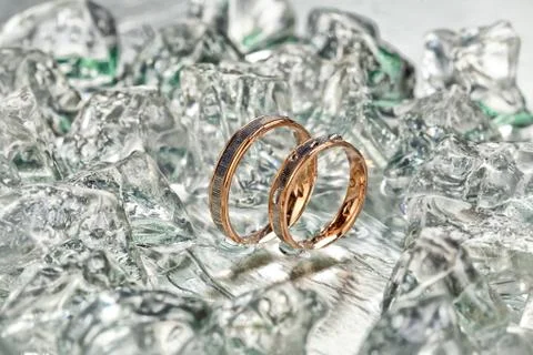 Rings And Ice Stock Photos