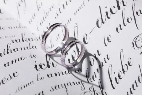 Rings And Shadows Stock Photos