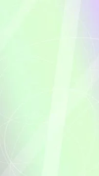 Rings and thin connecting lines overlay a warm peach and cool blue gradient.. Stock Illustration