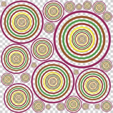 Rings of color Stock Illustration