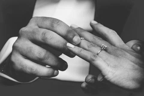 Rings exchange Stock Photos