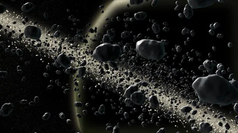 The Rings of Saturn Stock Footage 35859331