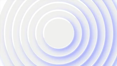 Rings with shadow and rotation effect. Motion. Animated background of rings and Stock Illustration