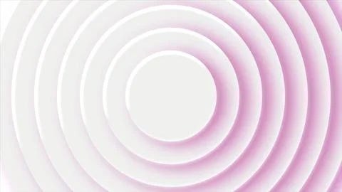 Rings with shadow and rotation effect. Motion. Animated background of rings and Stock Illustration