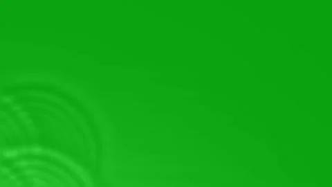 Rings of water motion graphics with green screen background Stock Footage 141102216