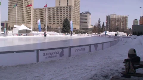 The Rink of Dreams. #04 Stock Footage 35212780