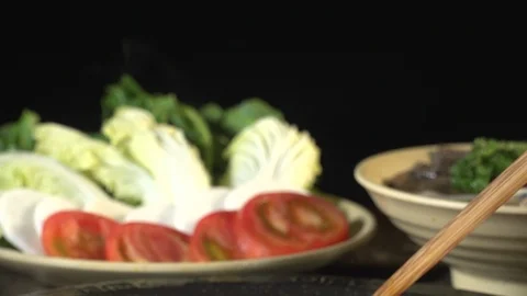 Rinse beef hot pot Stock Footage 111741918