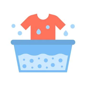 Rinse icon vector image. Stock Illustration