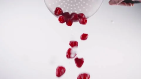 Rinsing Fruit Stock Footage 154759431