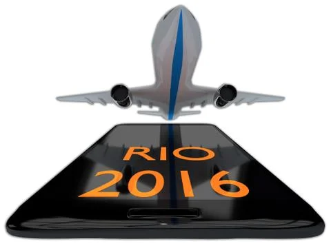 Rio 2016 concept 스톡 일러스트