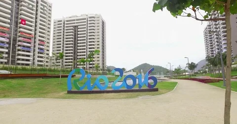 RIO 2016 olympic Village Stock-Footage 72090839