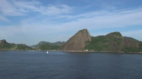 Rio Bay views s Video stock 11058826