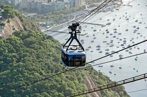 Rio cable car Stock Photos
