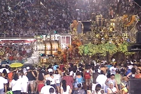 Rio Carnival Show (Brazil) Stock Footage