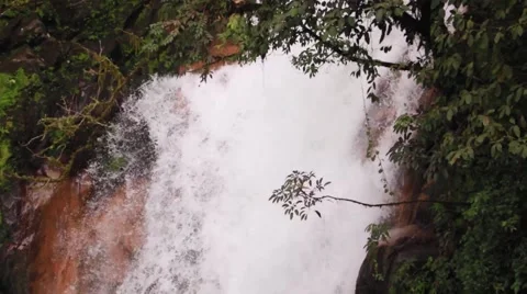 Rio celeste waterfall Video stock 49267049