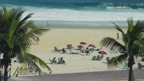 Rio de Janeiro Beach Stock Footage 264081264