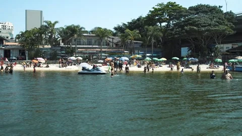 Rio de Janeiro Beach Stock Footage 268543092